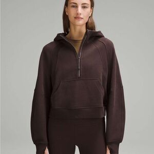 lululemon athletica Brown Hoodie Sweater